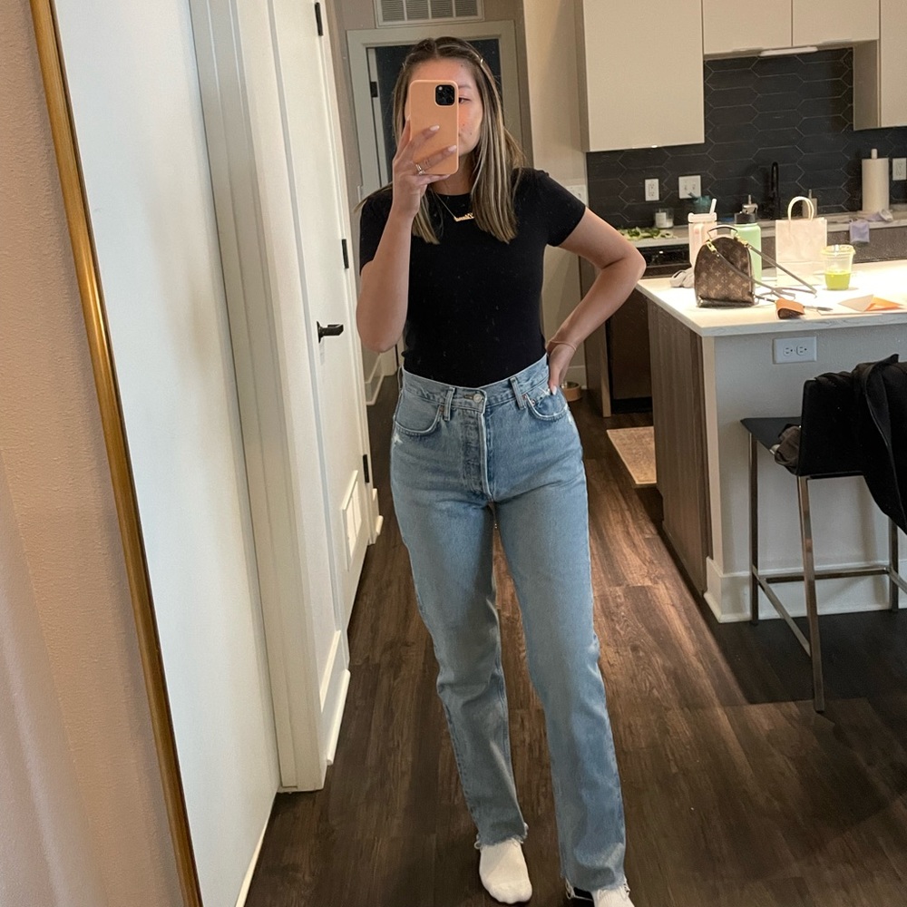Agolde 90s Pinch Waist in Ruminate